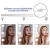 Hollywood LED Dimmable Mirror Makeup Light Bulbs with Hidden Rotating Fixture Strip for Bathroom Vanity Lighting/Dressing Cosme
