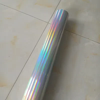 Holographic Rainbow Surface Laser Color Cutting Vinyl Sticker Roll Poster Paper
