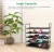 Import Home Furniture 5 Tiers DIY Esay To Assemble Steel Cheap Rack Shoe from China
