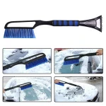 HONVEY Multi-functional EVA Foam Long-handled Snow Brush Winter Snow Shovel Ice Scraper