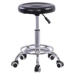 Hospital Medical Equipment Doctors Nurse Adjustable Stainless Steel Operating Room Medical Stool Hospital Chair with wheels