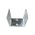 Import hot dip galvanized wood post support base bracket 90mm according to ISO 1461 from China
