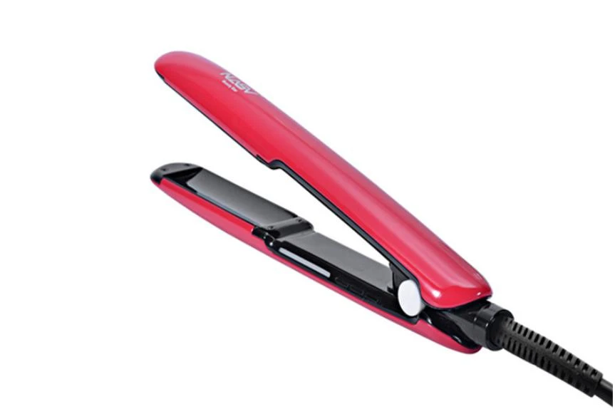 hot new products automatic steam hair straightening brush electric flat iron from China