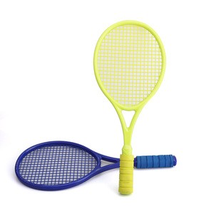 Hot New Products kids plastic beach toys sport game toy badminton rackets set for children