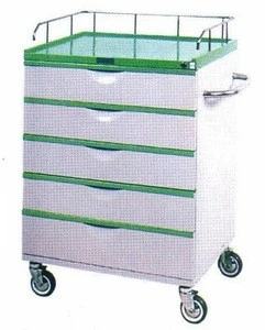 Hot products for 2019 hospital furniture high quality medical first-aid trolley for sale