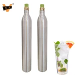 Hot Sale Beverage 0.6L Carbon Dioxide Aluminium Soda Co2 Cylinder Bottle For Sparking Water Maker