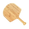 Hot sale cheese board serving tray wood pizza peel pizza paddle bamboo pizza tray with hanging hole
