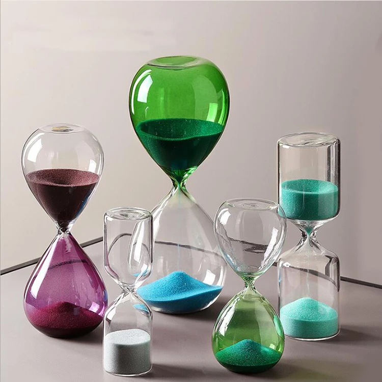 hot sale Customized different colors hour glass sand timer