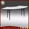 Hot sale high quality folding restaurant and hotel round banquet metal legs table