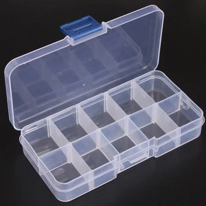 Hot Sale High Quality PP Material Plastic Container Box for Building Blocks / Jewelry / Earring / Doll Storage Organize