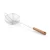 Import Hot Sale Noodle Strainer Wire Skimmer Strainer With Wooden Handle Stainless Steel Strainer from China
