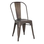 hot sale outdoor modern industrial classic cafe bistro restaurant mesh metal chair