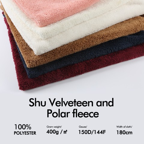 Hot Sale 100 Polyester Fabric Printed Polar Fleece Fabric Shu Velveteen Fabric Camping Blanket