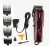 Import Hot Sale Professional Red Cordless Kemei 2600 Intertek EU Plug Rechargeable Salon Electric Shaving KM Hair Trimmer from China