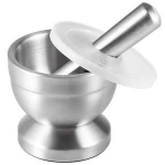 Hot Sale stainless steel Mortar and Pestle Sets/Pill Crusher/ Food Safe Spice Grinder Herb Bowl set