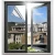 Import Hot Sale Thermal Insulation One Way Vision Silver Chrome Mirror Commercial Window Tint Static Film from China
