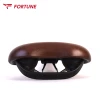 Hot Sell  Breathable brown Vacuum Bicycle Saddle Bicycle parts Bike Saddle with High Quality