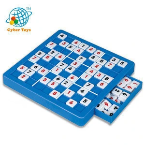 Hot sell education  sudoku and math game  plastic toys for kids