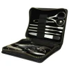 Hot Sell Manicure Pedicure Grooming Kit Set For Professional Finger &amp; Toe Nail Care Scissors Clipper Case