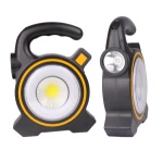 Hot Selling ABS COB Solar Camping Light Hand Lights Emergency Lights USB Charged