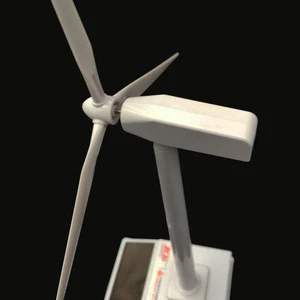 Hot Selling Mini Windmill Model Solar Power Wind Turbine Toy