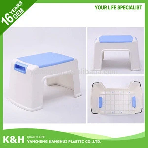 Hot selling small plastic stools step stool for children plastic step stool with low price
