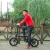 Hottech&#39;s  black  high  quality  5 Pas   and  16 inch with  two wheels bicycle electric bike