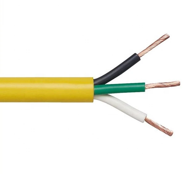 Housing Wire PVC Sheathed 3x2.5mm2 3x1.5mm2 PVC CU 300/500V Power Cable Electrical Wire