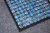Import HSJ013 blue glass swimming pool mosaic tiles from China