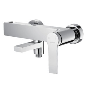 HUIDA good design manufacturer polished surface bathroom brass shower bath faucet