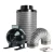 Import Hydroponic High Quality 4" 5" 6" 8" 10" 12" inch Coal-based Activated Carbon Air Filter from China