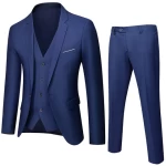 HYFM010 2021 new professional suit mens two-piece light business suit suit