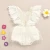 Import In Stock Ruffle dress skirt Mameluco de bebes boutique  de lino linen  encaje lace  boutique baby romper from China