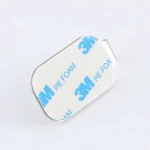 In stock waterproof 3M self adhesive door bathroom kitchen wall hook hanger kitchen 304 stainless steel wall mounted hook hanger