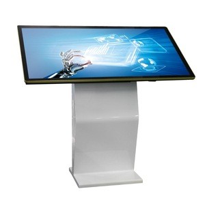 Indoor 4K 55 inch PC LED back-light ultra wide touch screen monitor &amp; computer usb multi touch screen overlay kits