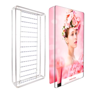 Indoor backdrop display trade show exhibition advertising aluminum frame led curtain fabric light box wholesale
