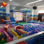 Indoor Playground Children Games 3D Interactive Wall Projection System Kids Puzzle Game Ball Pool AR Croquet Ball Game Equipment