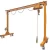 Import Indoor Portable Mini Gantry Crane 1Ton for construction from China