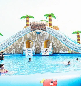 Inflatable water park equipment inflatable water park play equipment for sale, giant inflatable slide