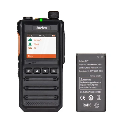 Inrico B-50g 4000mAh Cycles Walkie Talkie Lithium Battery for T620/T520