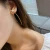 Import Ins Trendy Jewelry Simple 18K Gold Big Hoop Earrings Simple Pearl Circle Round Gold Hoop Earrings from China