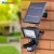 Import IP65 60 led motion sensor garden led solar powered lawn lamp flood light for outdoor lighting wall mounting from China