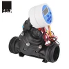irrigation timer valve controller one zone station waterproof DC LATCH 9V battery operated solenoid pulse control