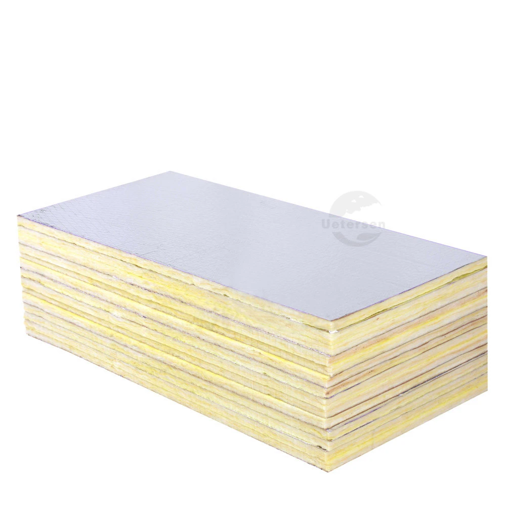 ISO certification Insulation Insulation hood by glass wool board insulation materials elements Thermal sheet