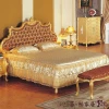 italian furniture bedroom - all golden leaf gilding bedroom set foshan furniture