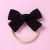 Import Ivy40514A Fancy Baby Nylon Headband Girls Cute Hair Accessories Cotton Fabric Girl Kids Solid Color Hair Bow from China