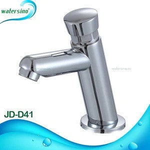 JD-D36 public brass time delay basin faucet self closing faucet
