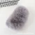 Import Joanfar Top quality silver Rainbow color fox fur lady bag fluffy fox fur muff bag with metal chain from China