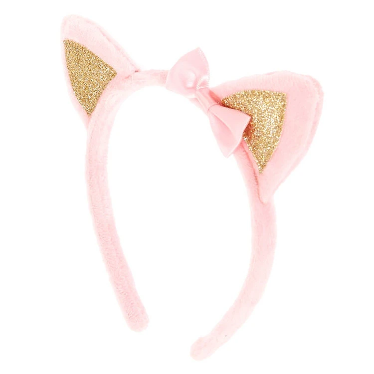 JOJO Party Decoration Hair Accessories Animal Custom Christmas Cat Ears Headband
