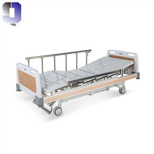 JQ-FA-5 Cheap price metal hospital bed patients home care Electric 3 functions nursing home beds